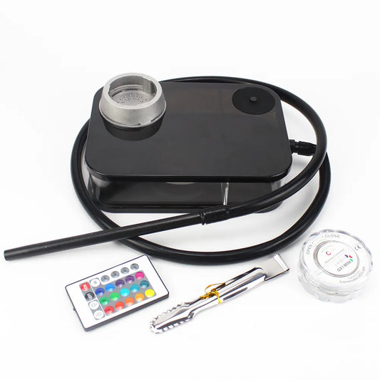 Modern Portable Acrylic Hookah Set